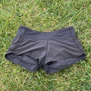 lululemon athletica Black Athletic Shorts